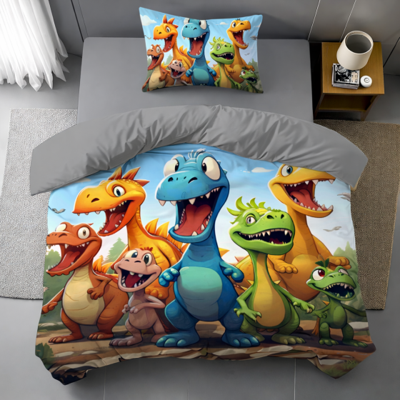 Posteljina Dinosauri